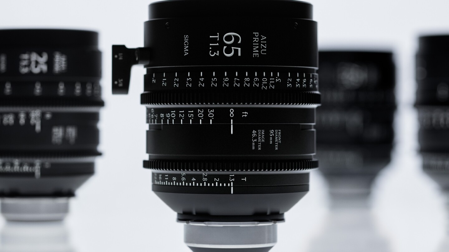 Prime time: The Sigma Aizu lens line lets in more light